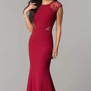 Floor length formal dress